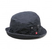 BEDWIN-CHINO BOONIE HAT 「BOBBY」 - Black