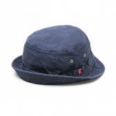 BEDWIN-CHINO BOONIE HAT 「BOBBY」 - Navy