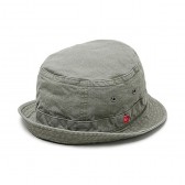 BEDWIN-CHINO BOONIE HAT 「BOBBY」 - Olive