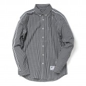 HABANOS-LINE GINGHAM SHIRTS - Black