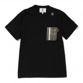 HABANOS-MILITARY LIP-POCKET S:SL Tee - Black