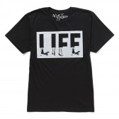 NuGgETS-NuGgETEE 「LIFE」 S:S-Tee - Black