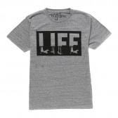 NuGgETS-NuGgETEE 「LIFE」 S:S-Tee - Heather