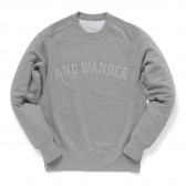 and wander-sweat pullover - gray