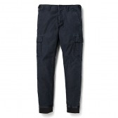 BEDWIN-10:L TAPERRED FIT CARGO PANTS FD 「CHARLS」 - Black