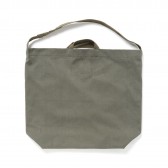 ENGINEERED GARMENTS-Carry-All Tote w:Strap - 12oz Bull Denim - Olive