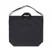 ENGINEERED GARMENTS-Carry-All Tote w:Strap - Nyco Ripstop - Black