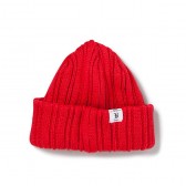 BEDWIN-DRALON WATCH CAP 「ROBERT」 - Red