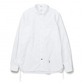 BEDWIN-L:S B.D PUCKERING SHIRT FD 「BRIAN」 - White