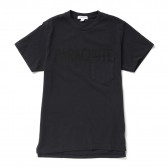 ENGINEERED GARMENTS-Printed Cross Crew Neck T-shirt - Parachute - Navy