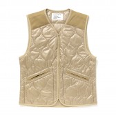 MOUNTAIN RESEARCH-Quilted Vest - Beige