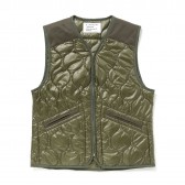 MOUNTAIN RESEARCH-Quilted Vest - Khaki
