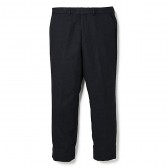 BEDWIN-10:L TAPERED FIT TWEED PANTS 「CHARLS」 - Black