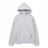 BEDWIN-L/S HEAVY COTTON HOODED SWEAT 「DAVID」 - Gray