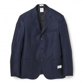 BEDWIN-3B CANONICO WOOL TAYLOR JKT 「MICHAEL」 - Navy