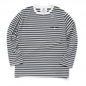 HABANOS-9:SL CUTSEW Border - White × Navy