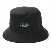 METAPHORE-BUCKET HAT - Black