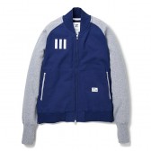 BEDWIN × adidas Originals-BW SWEAT TRACK JACKET - Navy