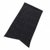 ENGINEERED GARMENTS-Long Scarf - Big Plaid - Navy