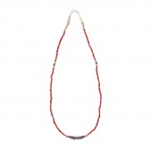 NAISSANCE-SILVER BEADS NECKLACE (A) - Silver