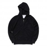 UNIVERSAL PRODUCTS-SWEAT ZIP PARKA - Navy