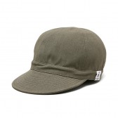 BEDWIN-WORK CAP 「RAMIRO」 - Olive