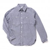 ENGINEERED GARMENTS-Work Shirt - Chambray - Blue