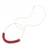 Hender Scheme-not lying jewelry neck lase - Red
