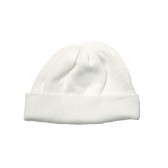 COMESANDGOES × UNIVERSAL PRODUCTS KNIT CAP - White