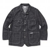 ENGINEERED GARMENTS-Engineer Jacket - 8oz Cone Denim - Indigo