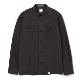 BEDWIN-L:S MILITARY SHIRT FD 「CLIFF」 - Charcoal