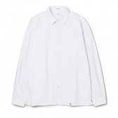 BEDWIN-L/S SIDE POCKET OX SHIRT 「SHAW」 - White