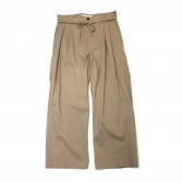 UNIVERSAL PRODUCTS-RELAX WIDE PANTS - Beige