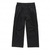 UNIVERSAL PRODUCTS-RELAX WIDE PANTS - Black