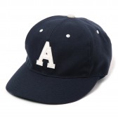 MOUNTAIN RESEARCH-A.M. Cap - 山型 Aアイコン - Navy