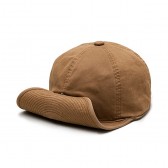 BEDWIN-SHALLOW BASEBALL CAP 「DAVEY」 - Brown