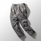 CURLY-BRIGHT WIDE TROUSERS - Gray