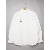 MOUNTAIN RESEARCH-B.D. Pullover - Oxford - White