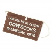 COW BOOKS-Book Vender Apron mini - Brown