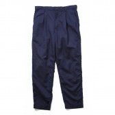 UNIVERSAL PRODUCTS-COTTON LINEN EASY SLACKS - Navy