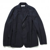 UNIVERSAL PRODUCTS-COTTON LINEN TAILORED JACKET - Navy