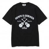 GOODENOUGH-DOWN ON THE CORNER : GUITER WORKS TEE - Black