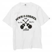 GOODENOUGH-DOWN ON THE CORNER : GUITER WORKS TEE - White