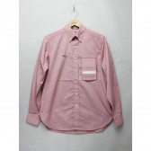 MOUNTAIN RESEARCH-Q.D. Shirt - Gingham Check - Red