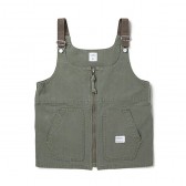 BEDWIN-VINTAGE OX VEST FD 「DAFOE」 - Olive