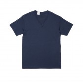 N.HOOLYWOOD-17-6225 V NECK T-SHIRT - Dark Navy