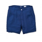 BEDWIN-4:L RAYON EASY SHORT PANTS 「MALEKI」 - Navy