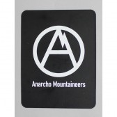 MOUNTAIN RESEARCH-Magnet Sheet - Aマーク:初期 - Black