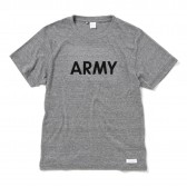 DELUXE CLOTHING-ARMY TEE - Gray