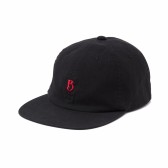 BEDWIN-COTTON BASEBALL CAP 「GREG」 - Black